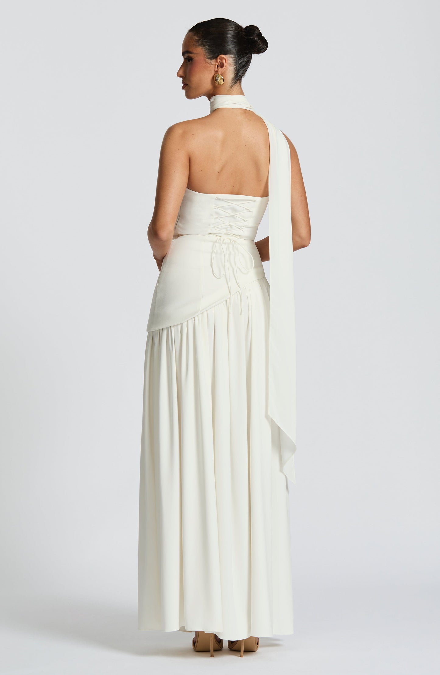 Abito Maxi da Sposa in Avorio