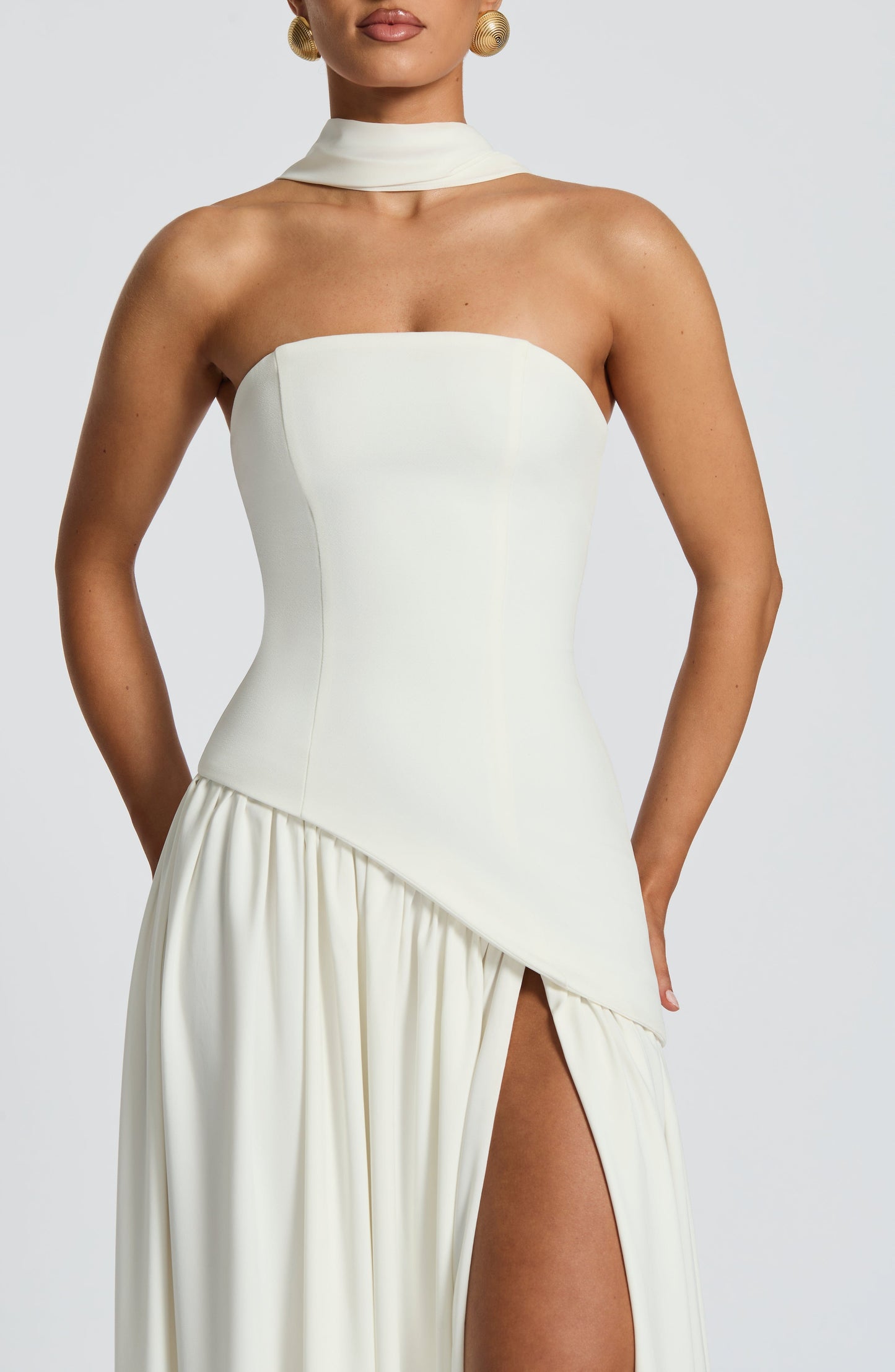 Abito Maxi da Sposa in Avorio