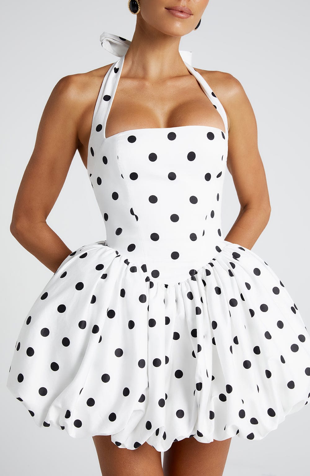 Abito Maricia Minidress Stampa Punti Neri