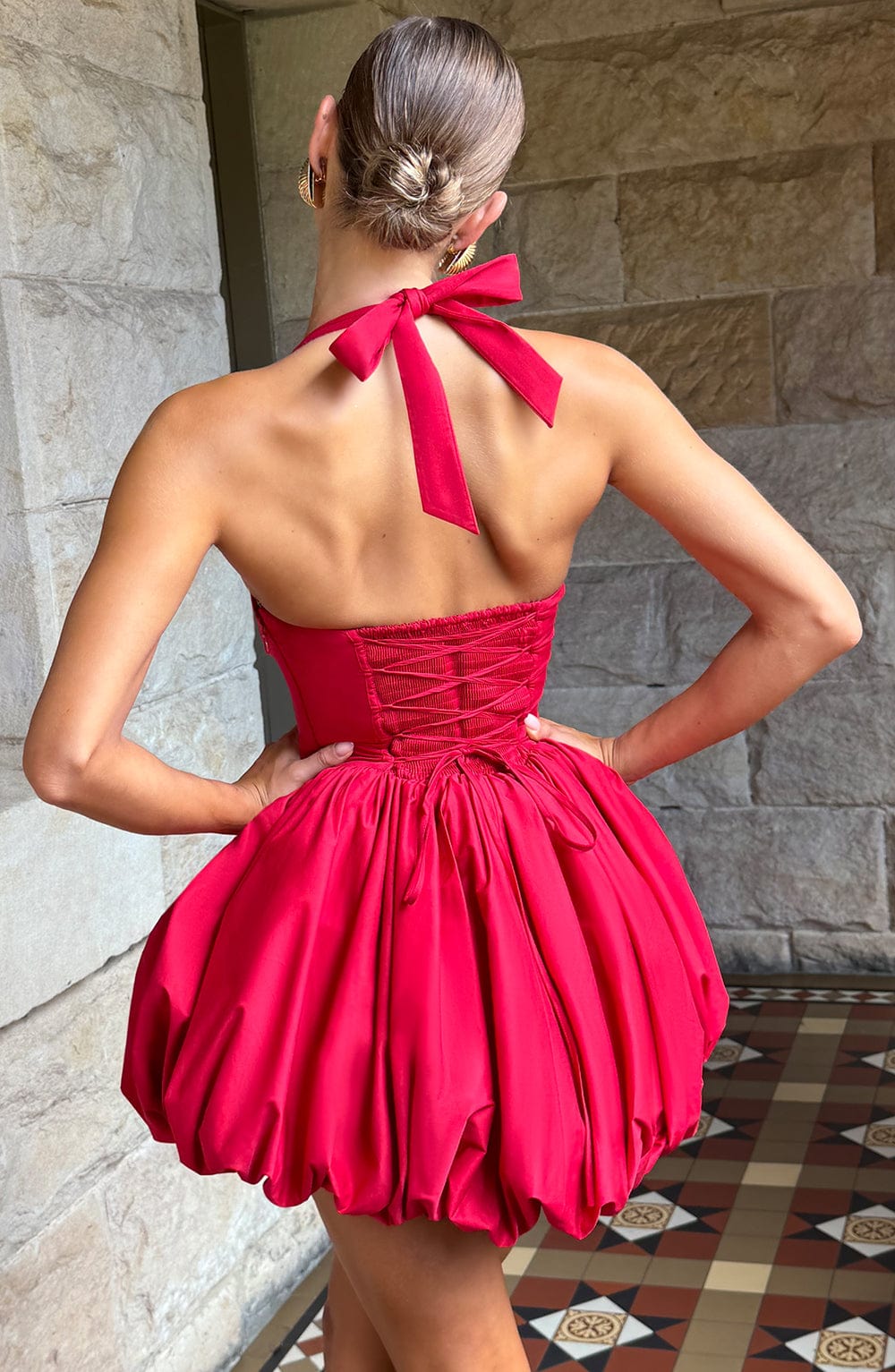 Abito Maricia Rosso