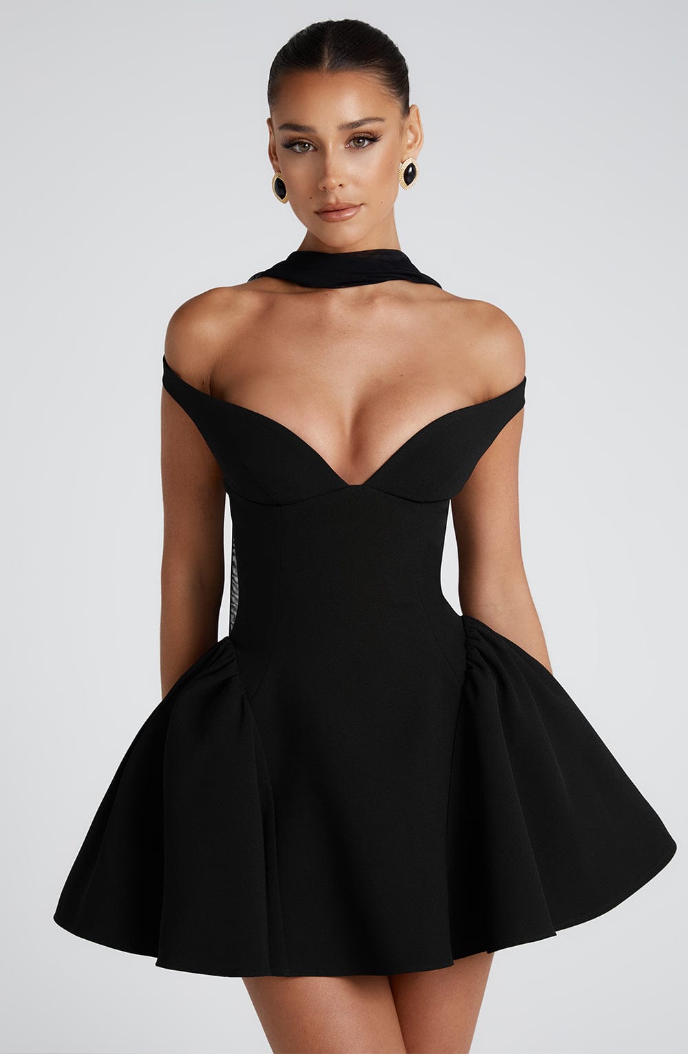 Abito Mini Nero Donna