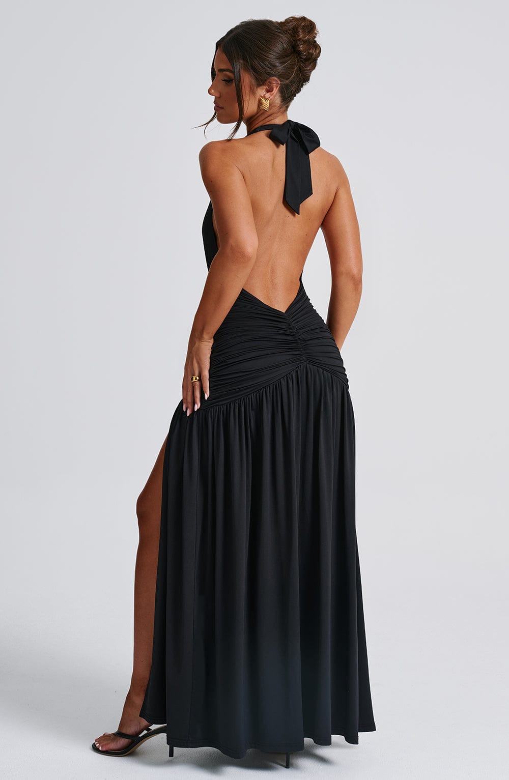 Abito Maxi Melania Nero