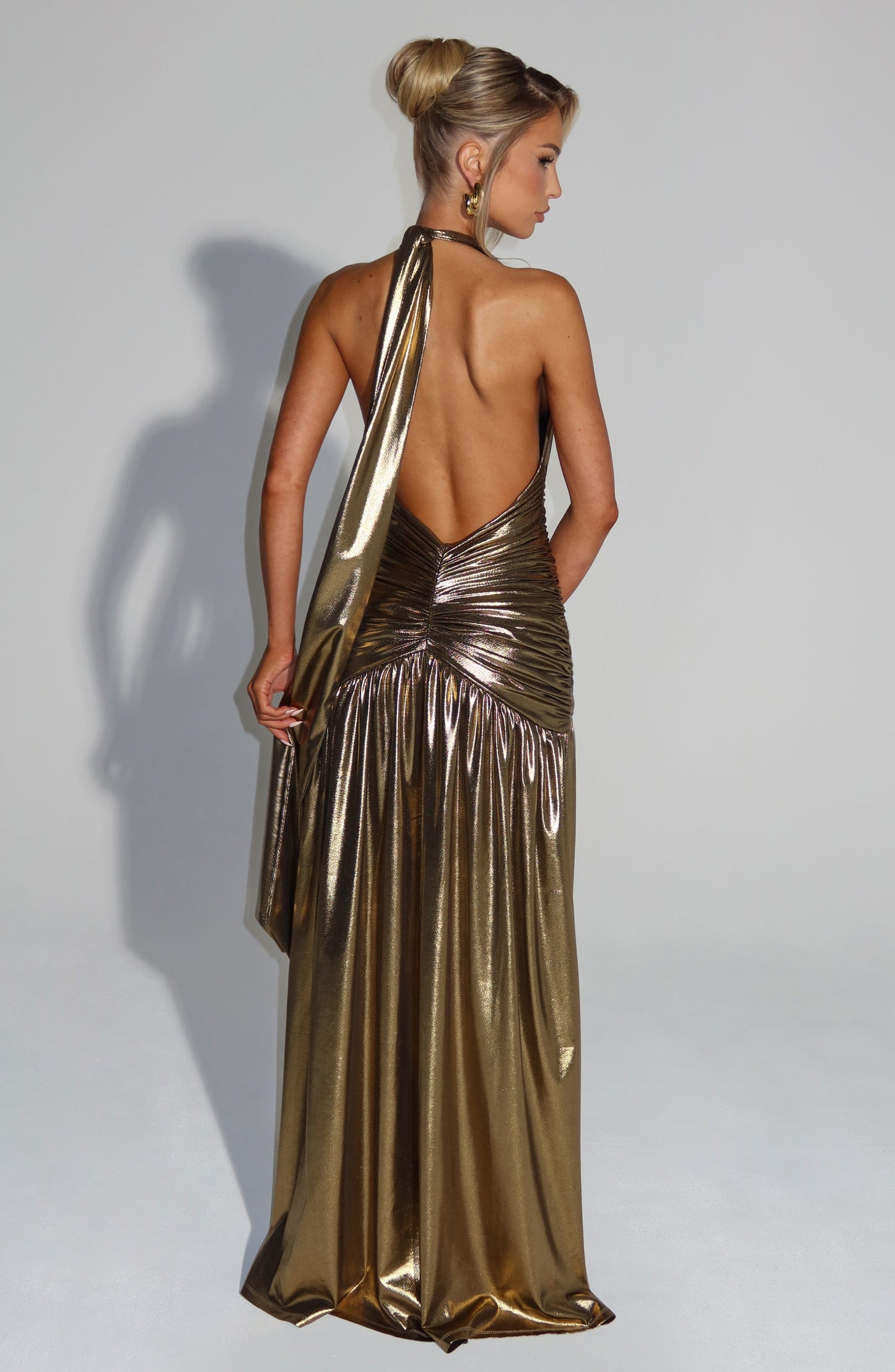 Abito Maxi Oro