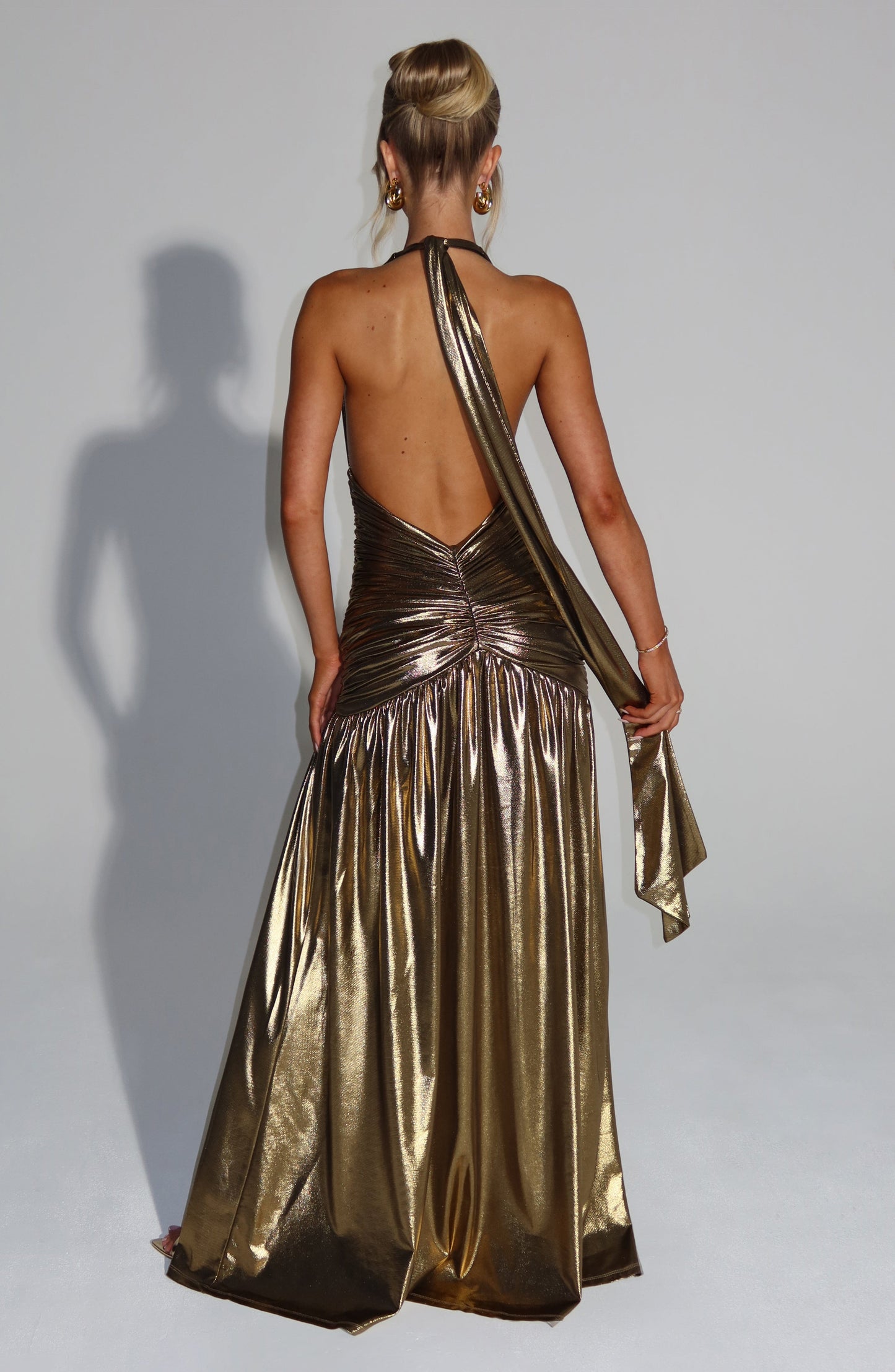 Abito Maxi Oro