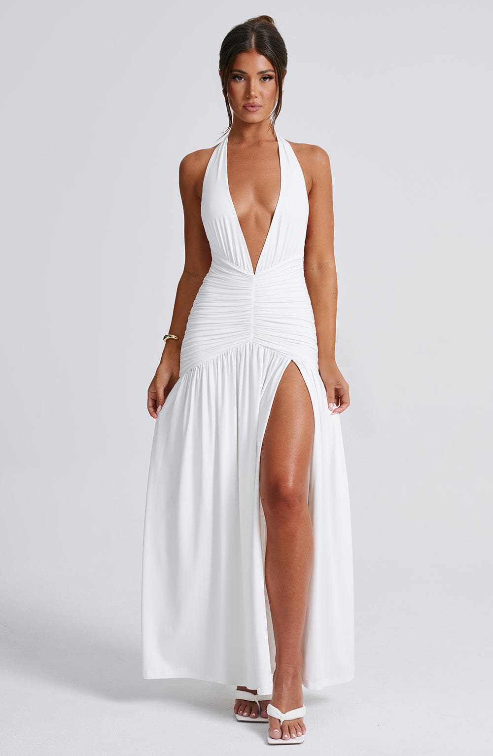 Abito Maxi Melania Bianco