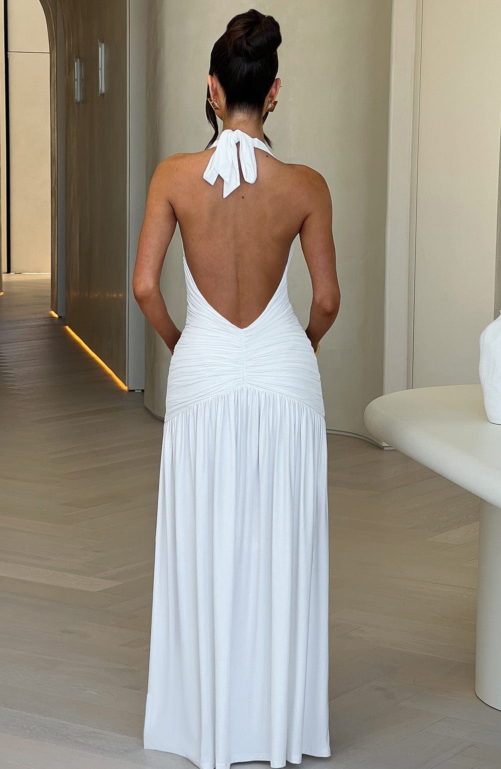 Abito Maxi Melania Bianco