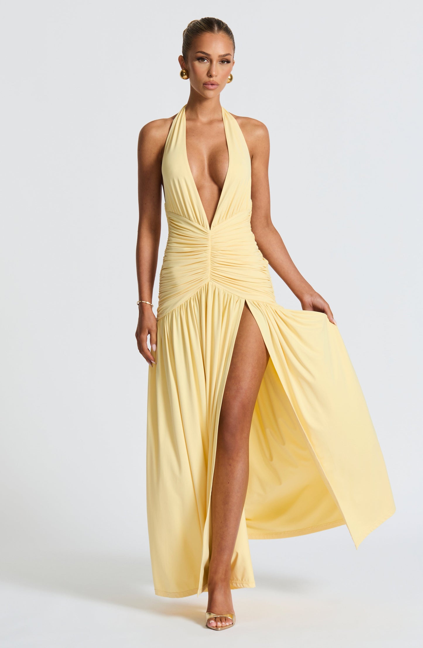 Abito Maxi Melania Limone