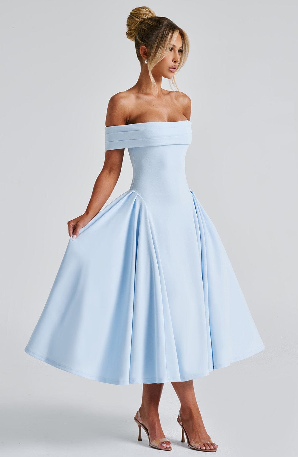 Abito Miranda Midi Blu