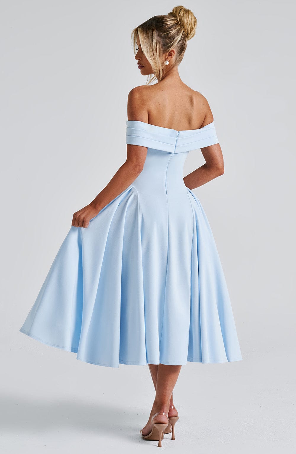 Abito Miranda Midi Blu