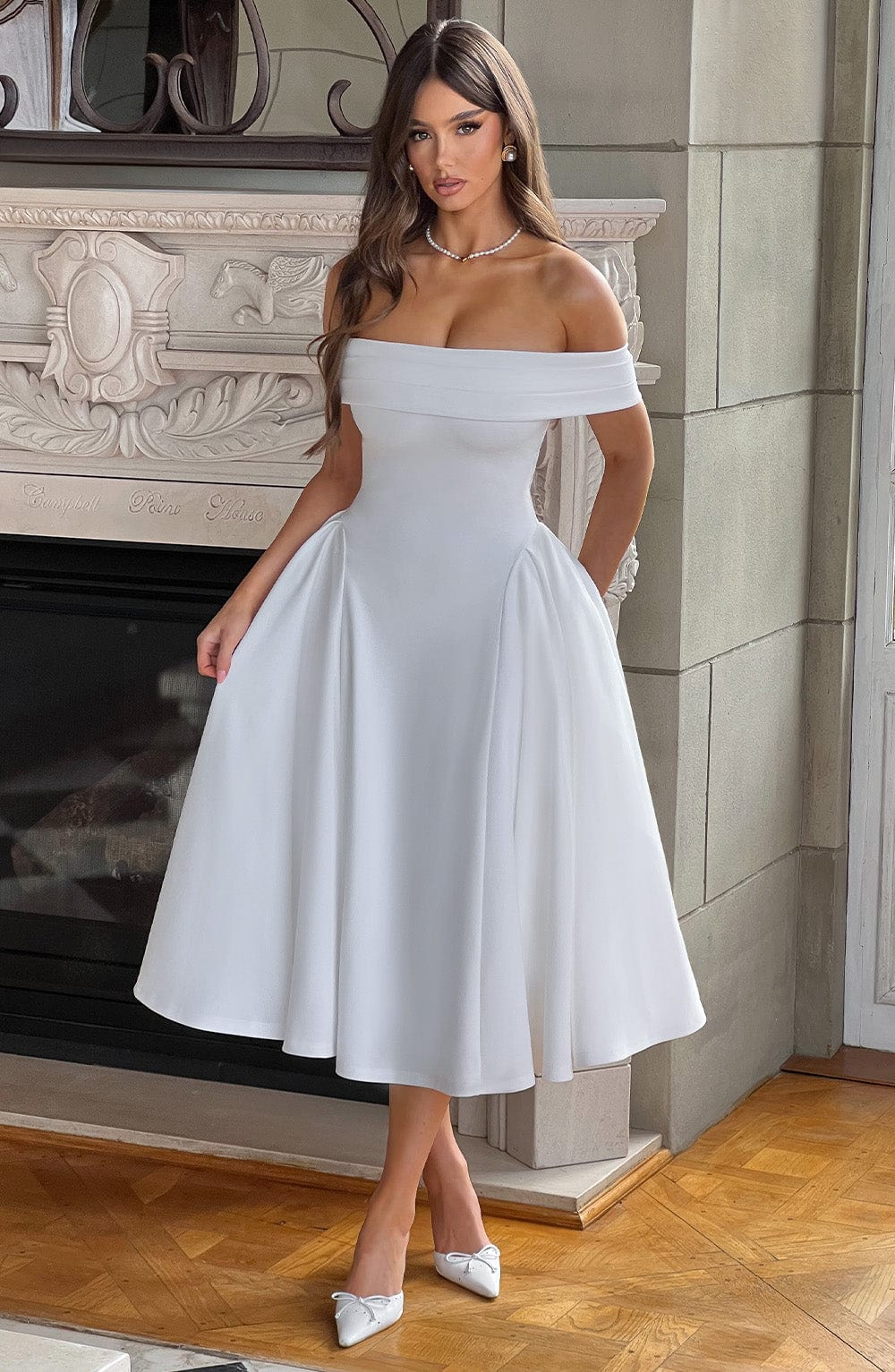 Abito Midi Elegante da Donna