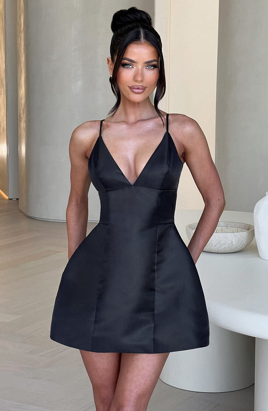 Abito Mini Nicole Nero