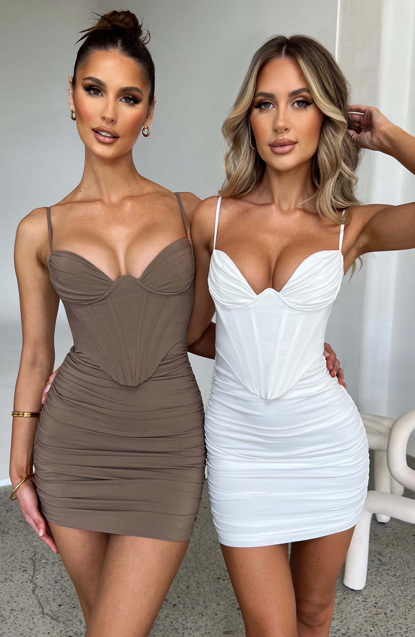 Abito Mini Nyla Mocha