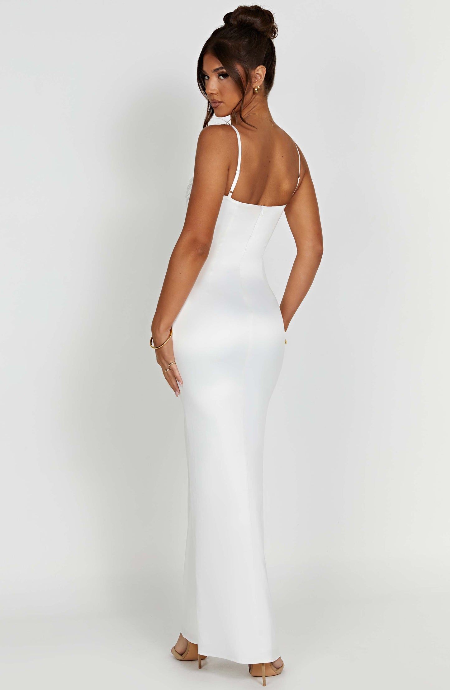 Abito Maxi Avorio Donna