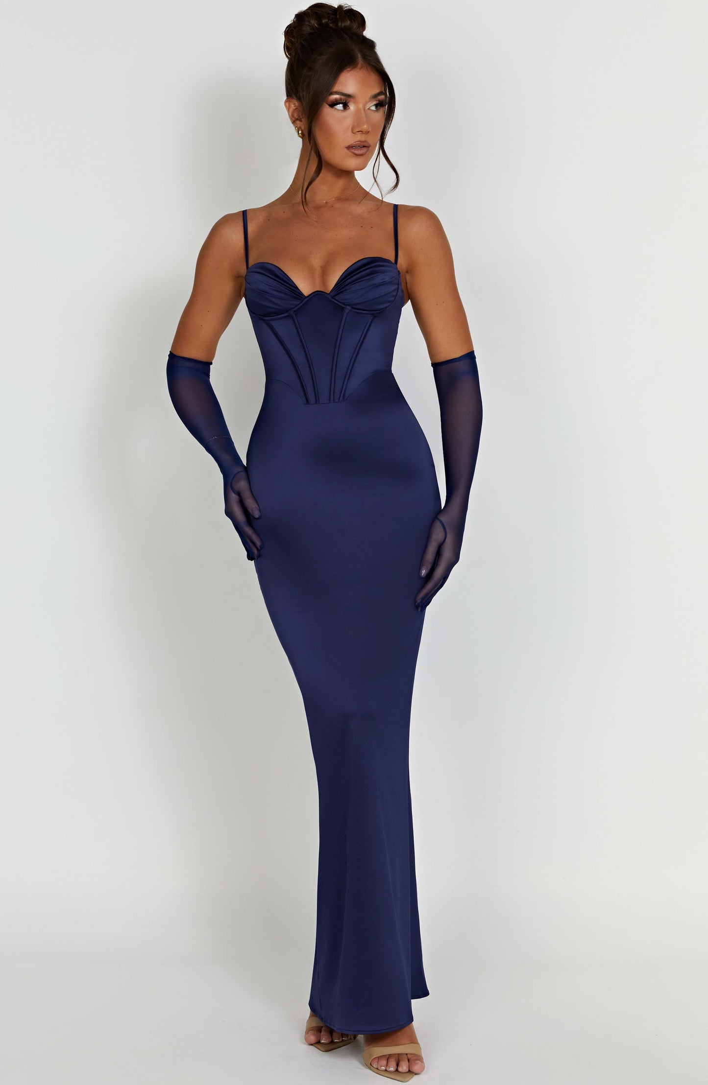 Abito Maxi Navy