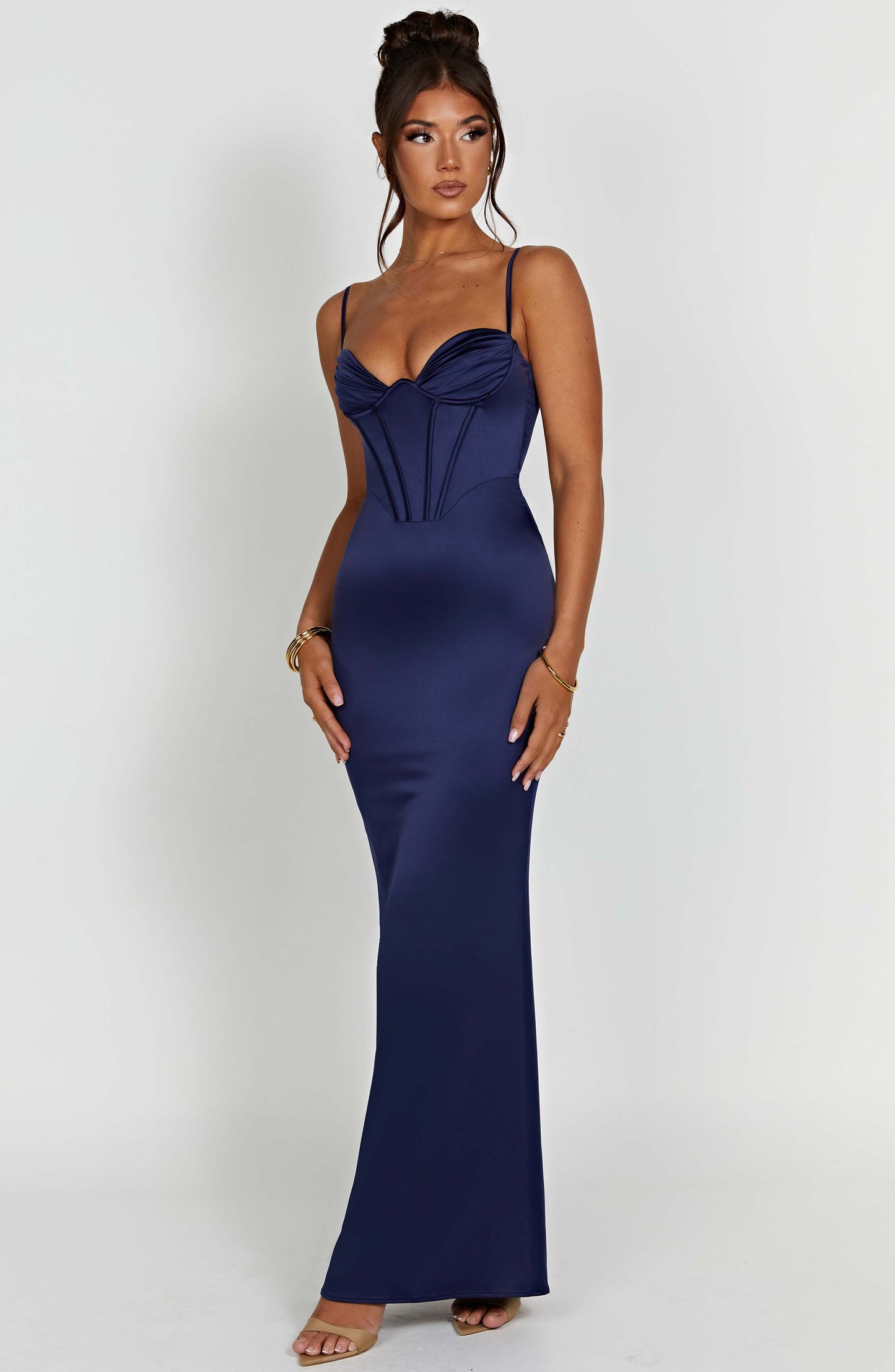 Abito Maxi Navy