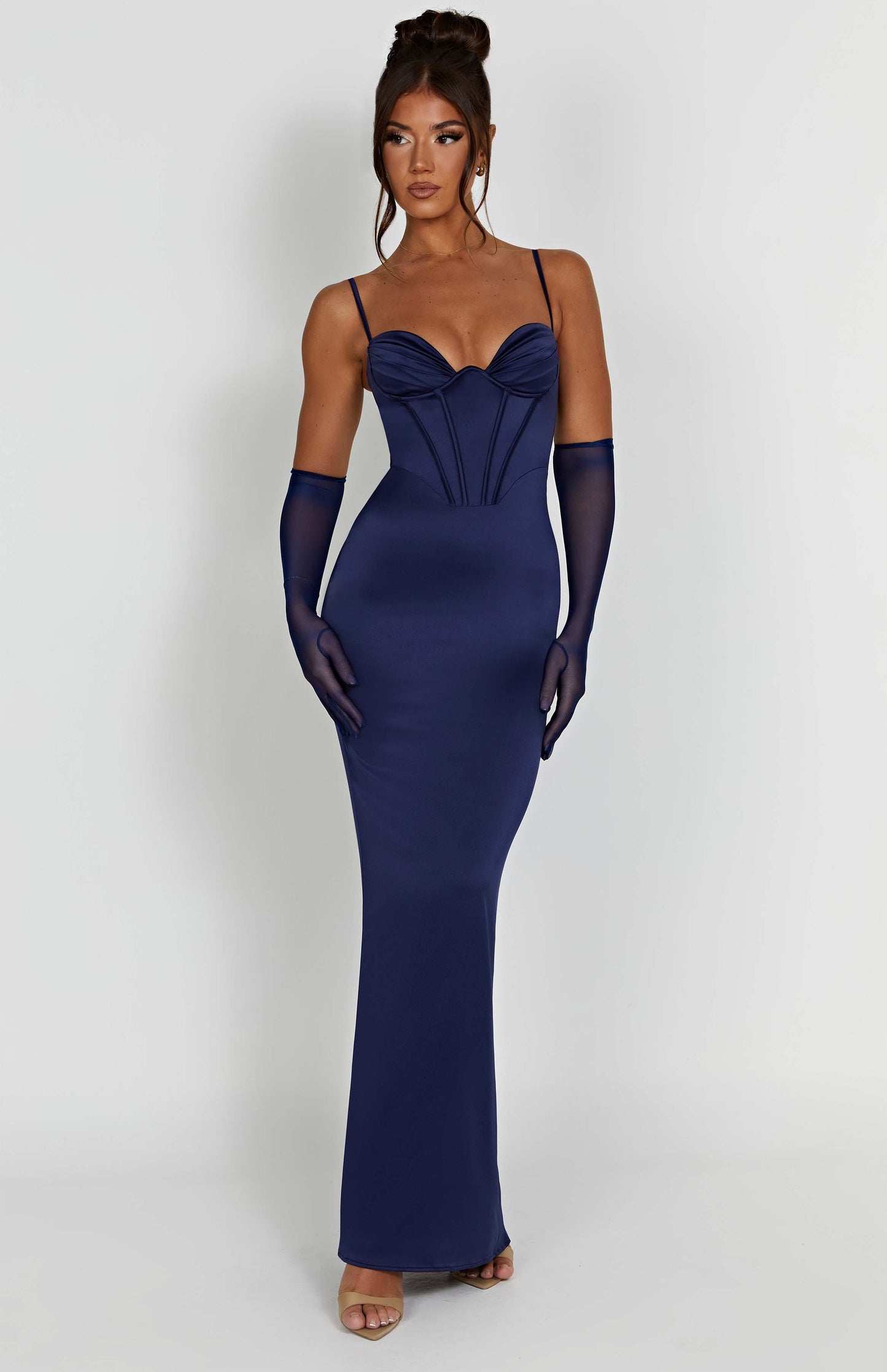 Abito Maxi Navy