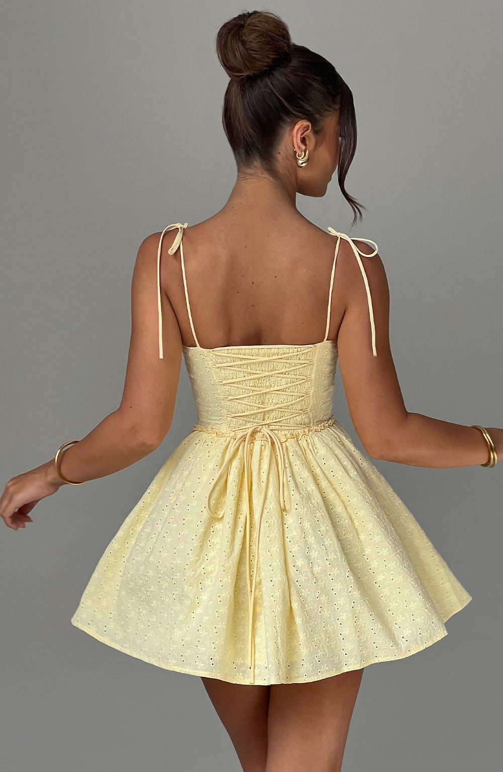Abito Phoebe Mini Giallo