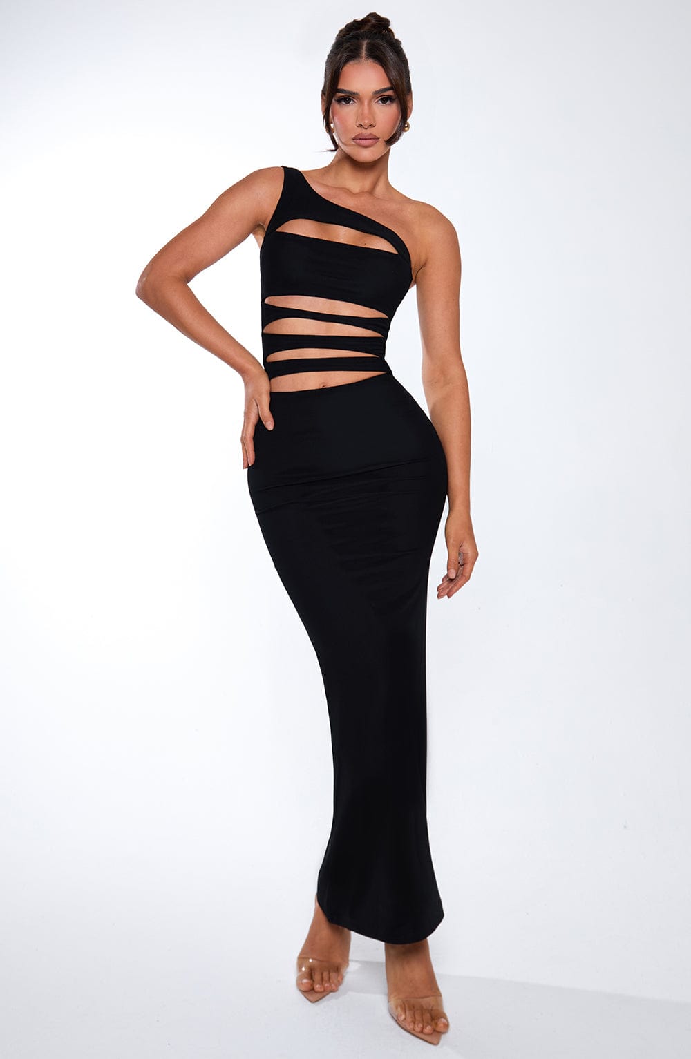 Abito Maxi Phoenix Nero