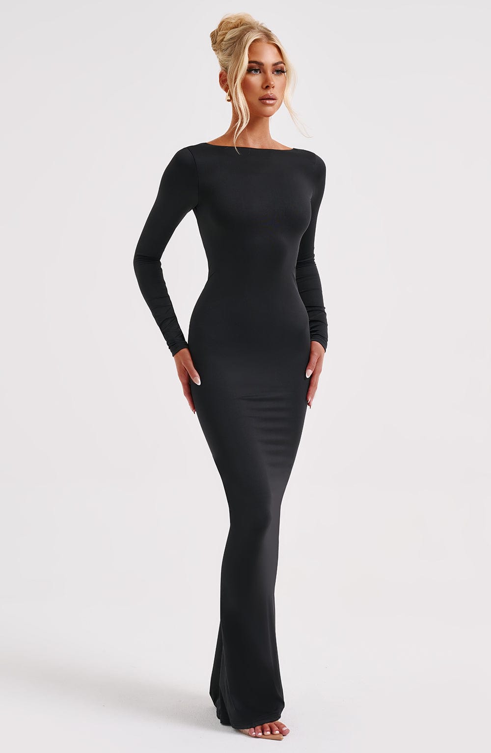 Abito Maxi Nero Elegante