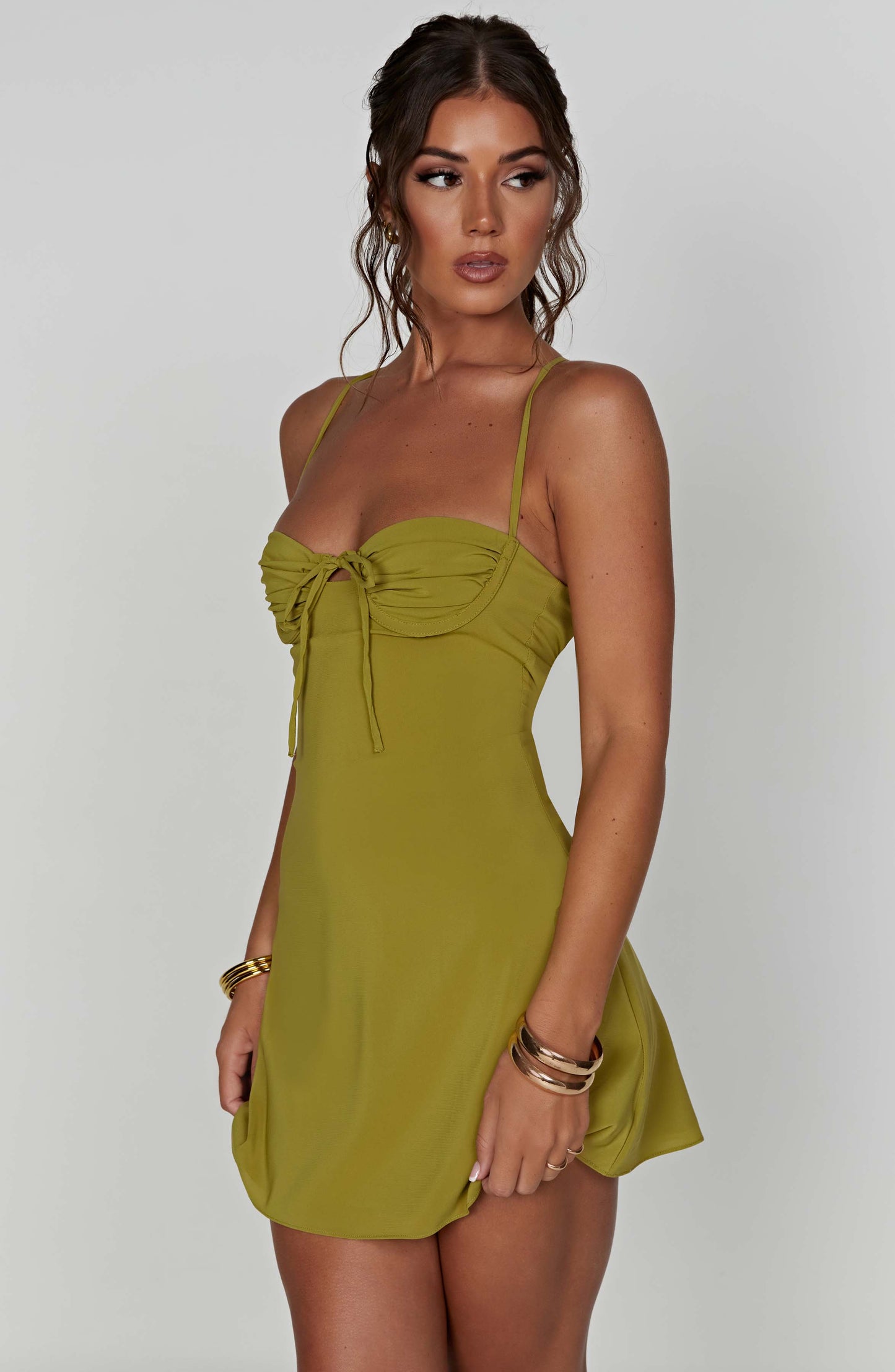 Abito Mini Verde Renee