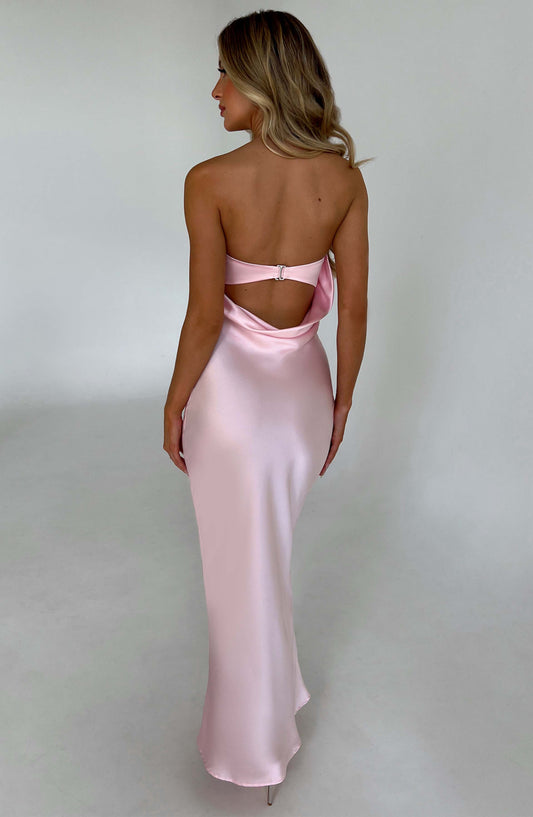 Abito Maxi Rheanna Rosa