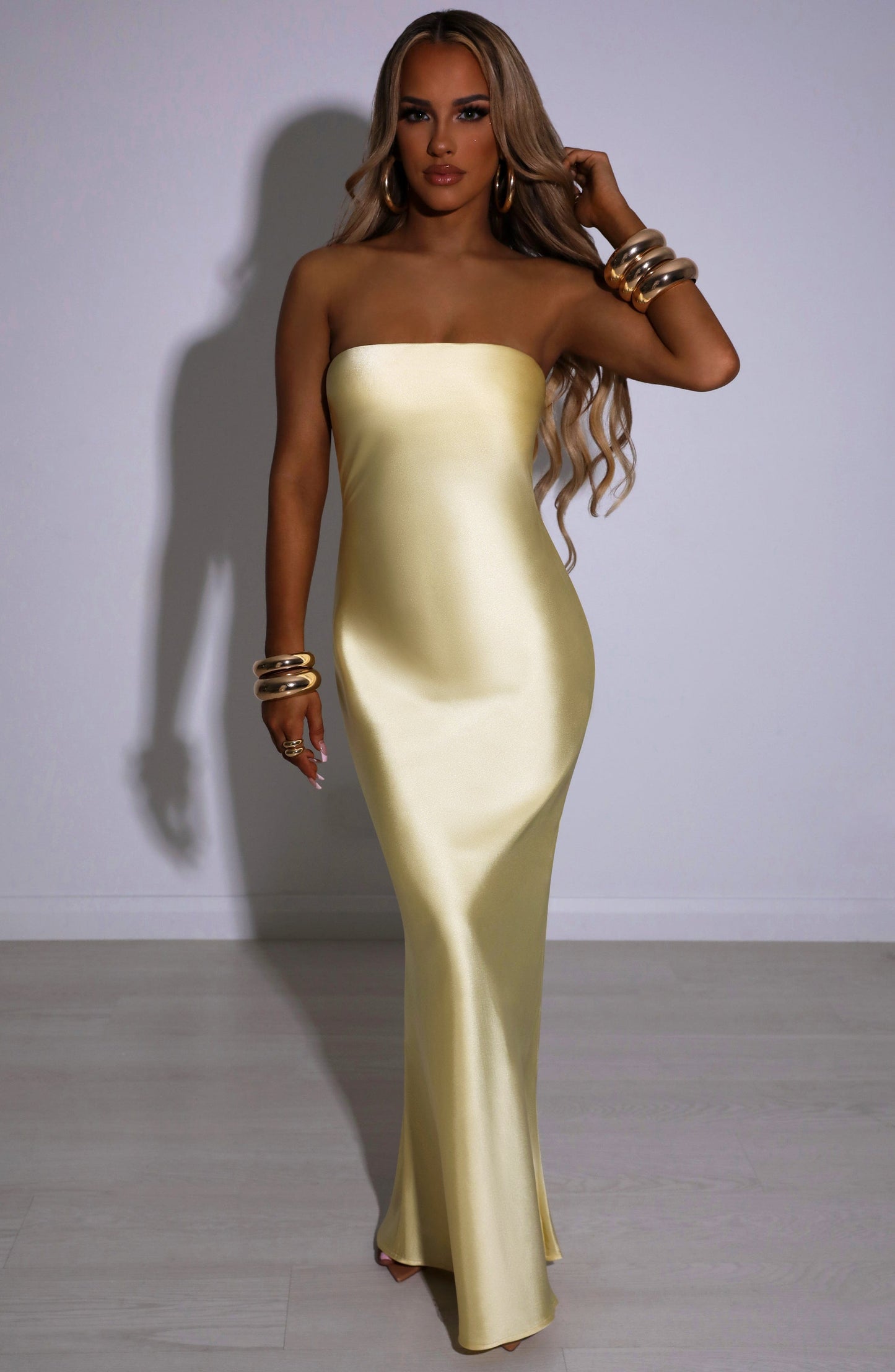 Abito Maxi Rheanna Limone