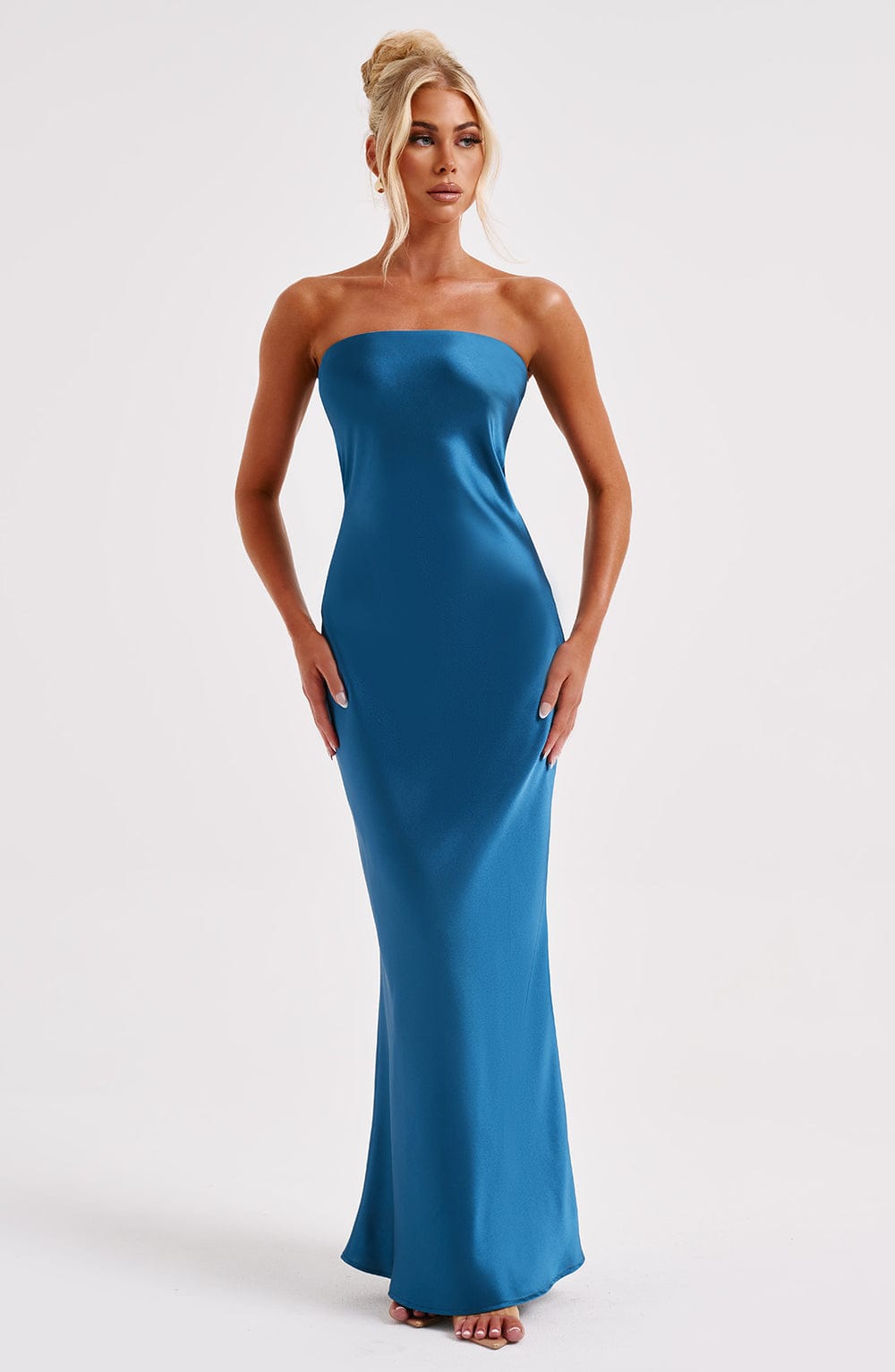 Abito Maxi Rheanna Teal