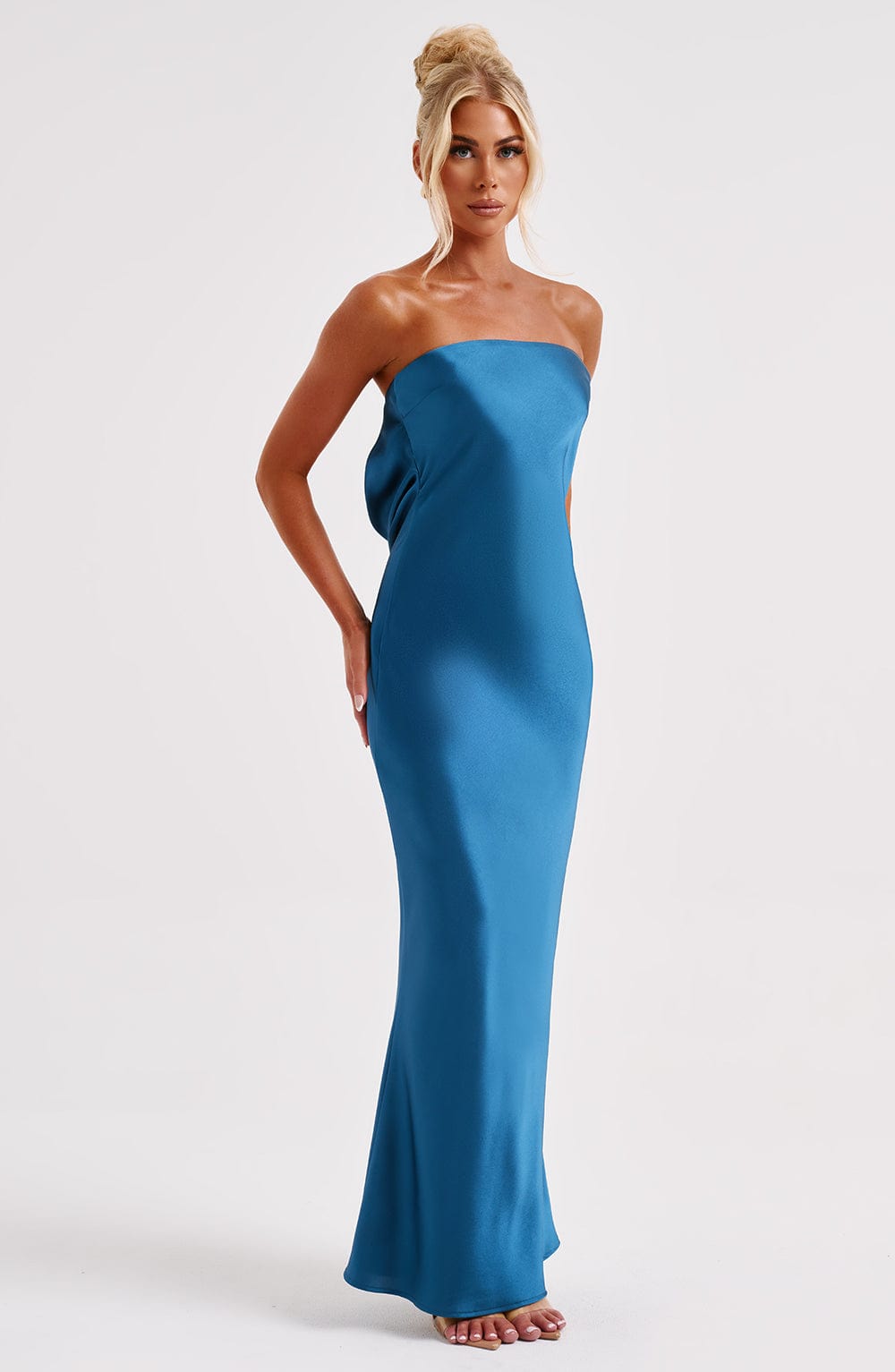 Abito Maxi Rheanna Teal