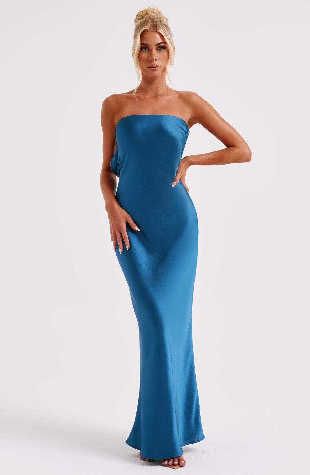 Abito Maxi Rheanna Teal