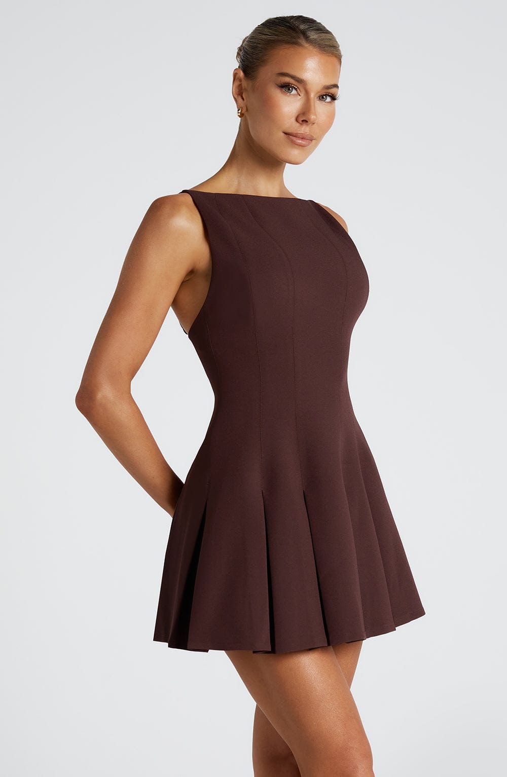 Abito Mini Rory Plum Brown