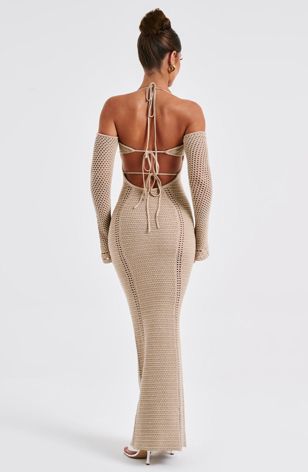 Abito Maxi Samariah Beige
