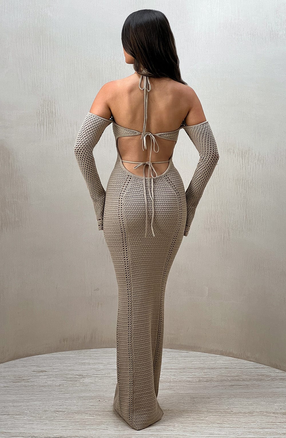 Abito Maxi Samariah Beige