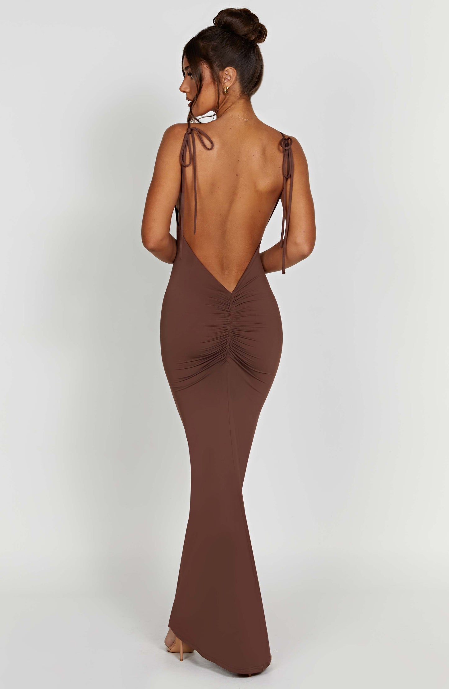 Abito Maxi Sanya Cioccolato