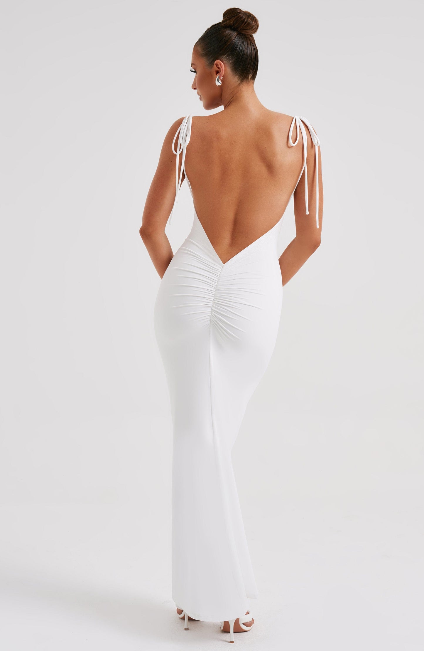 Abito Maxi Sanya Bianco Donna
