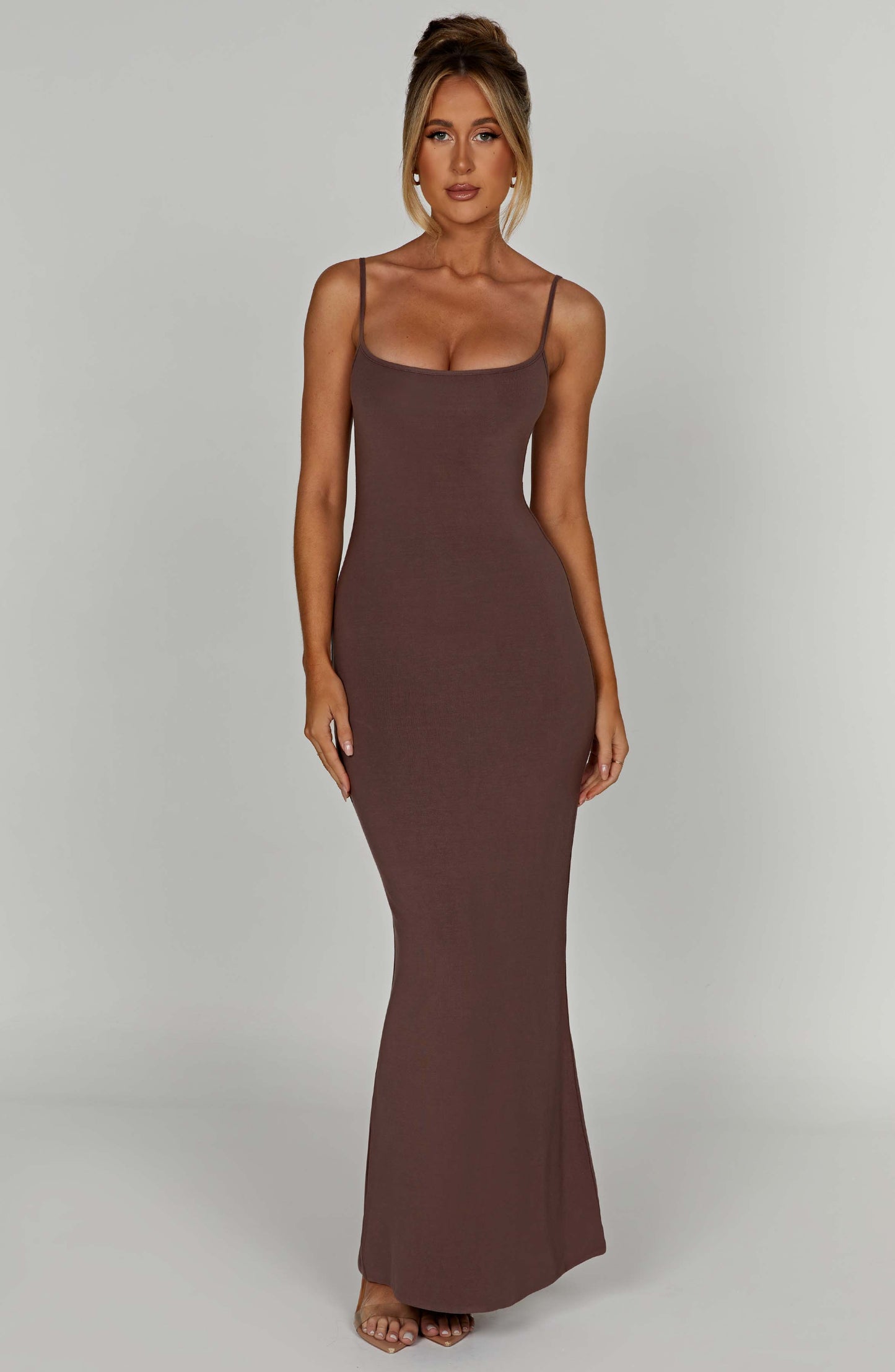 Abito Maxi Saskia Cioccolato