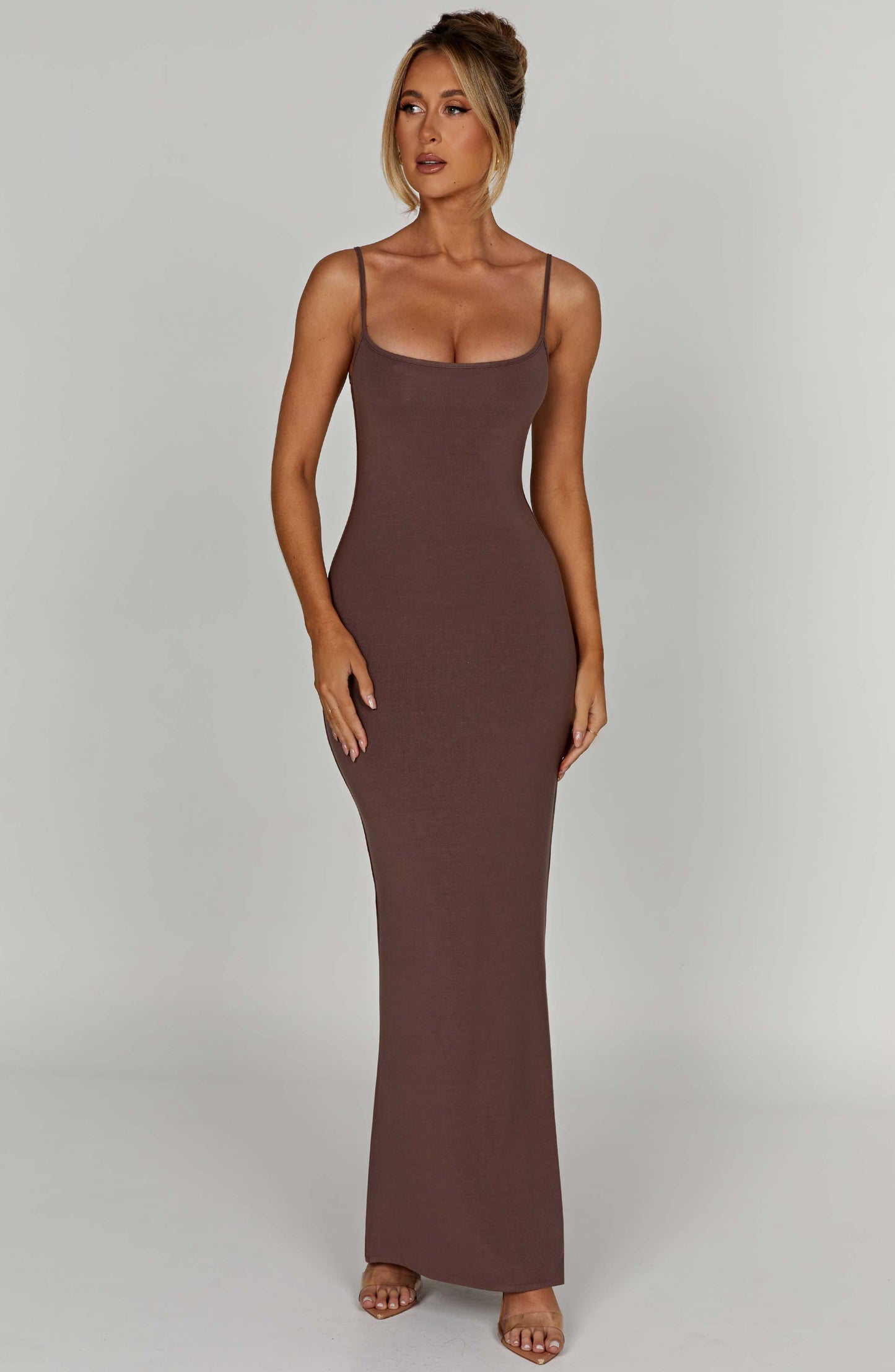 Abito Maxi Saskia Cioccolato