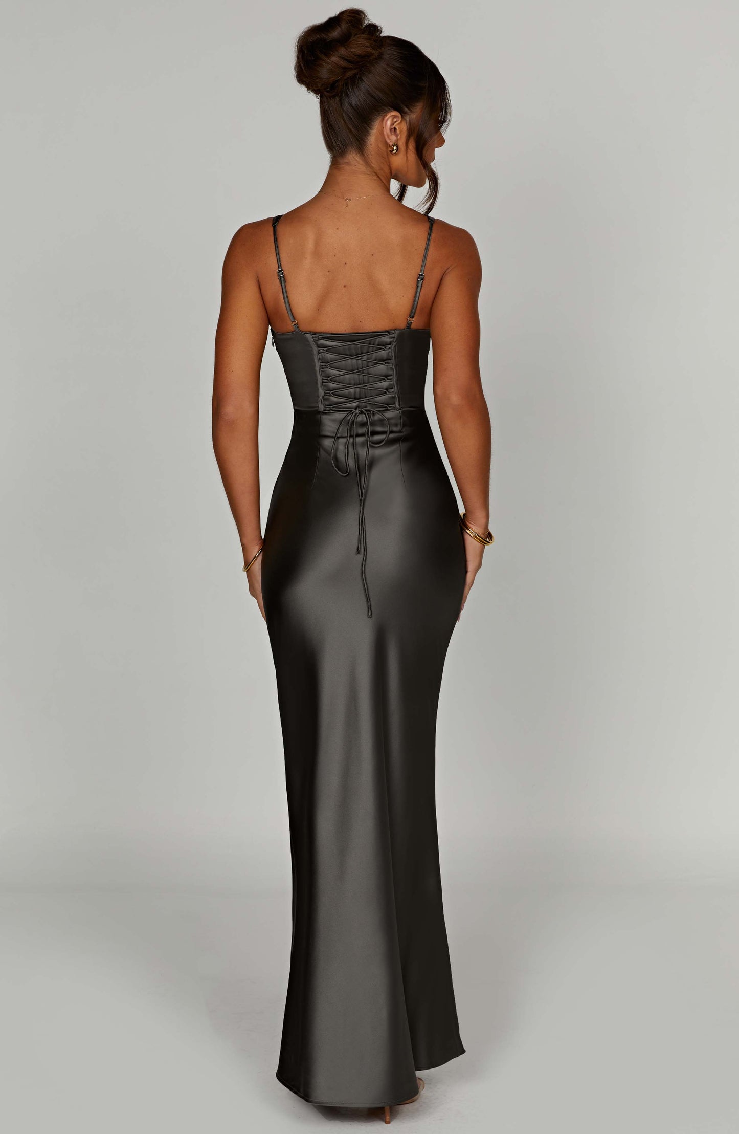 Abito Maxi Shae Charcoal