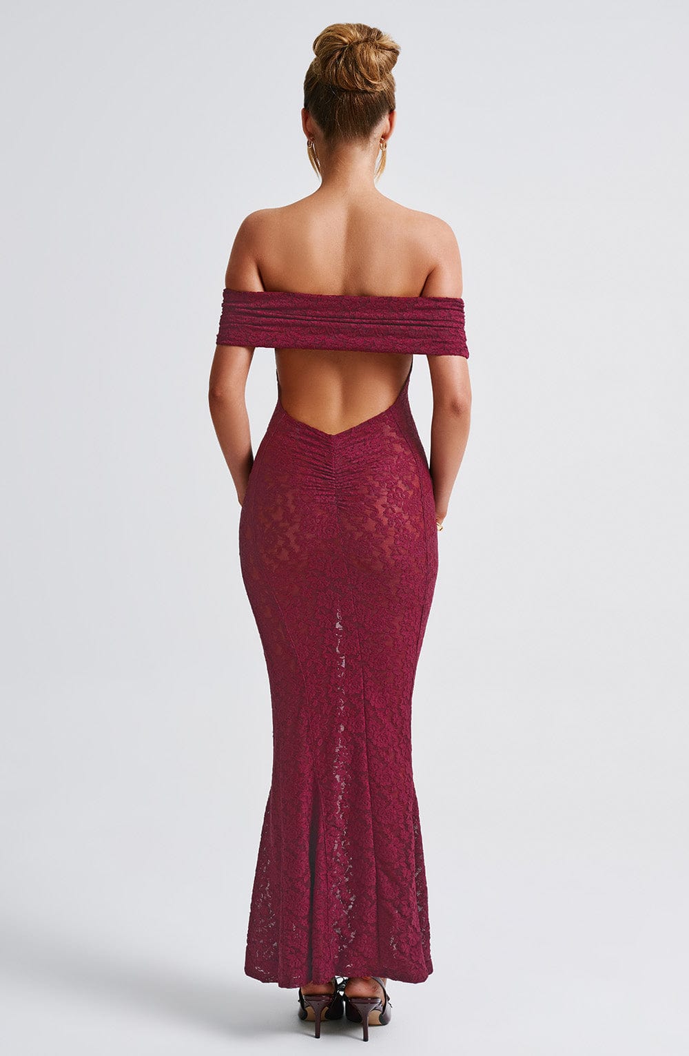 Abito Maxi Stephanie - Borgogna