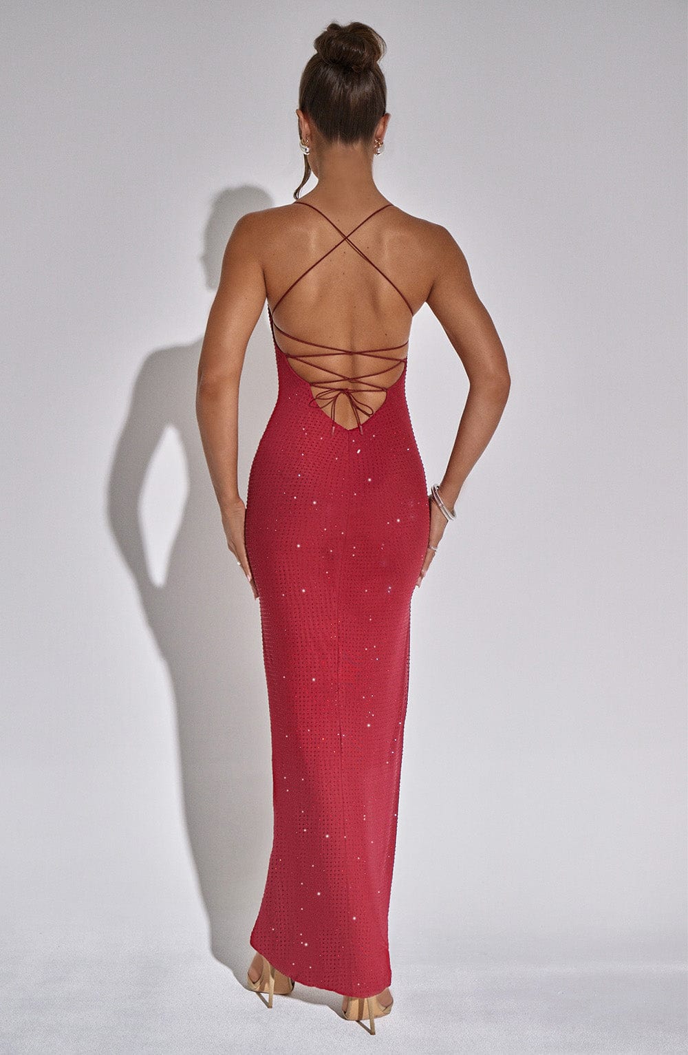 Abito Maxi Rosso
