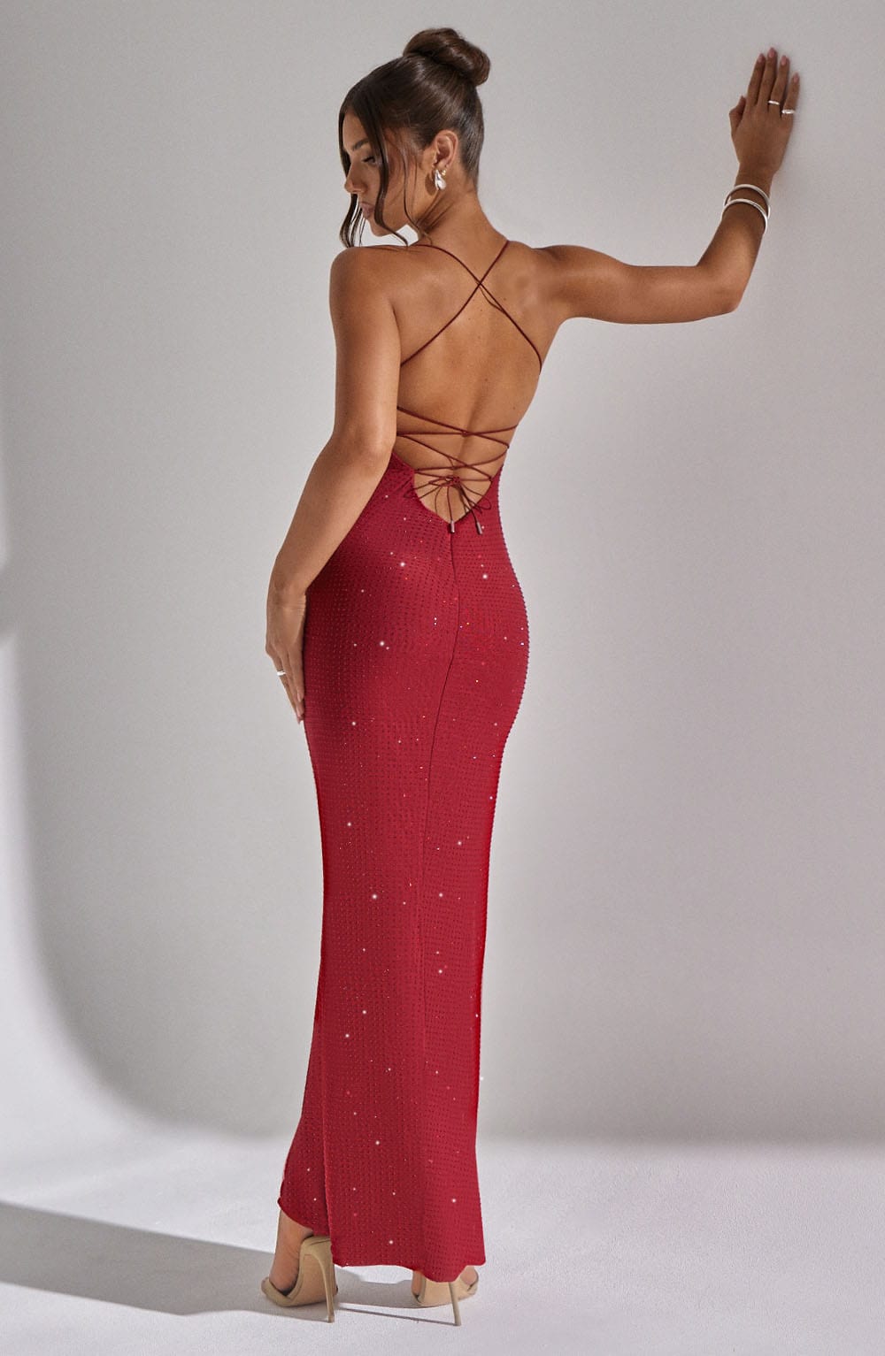 Abito Maxi Rosso