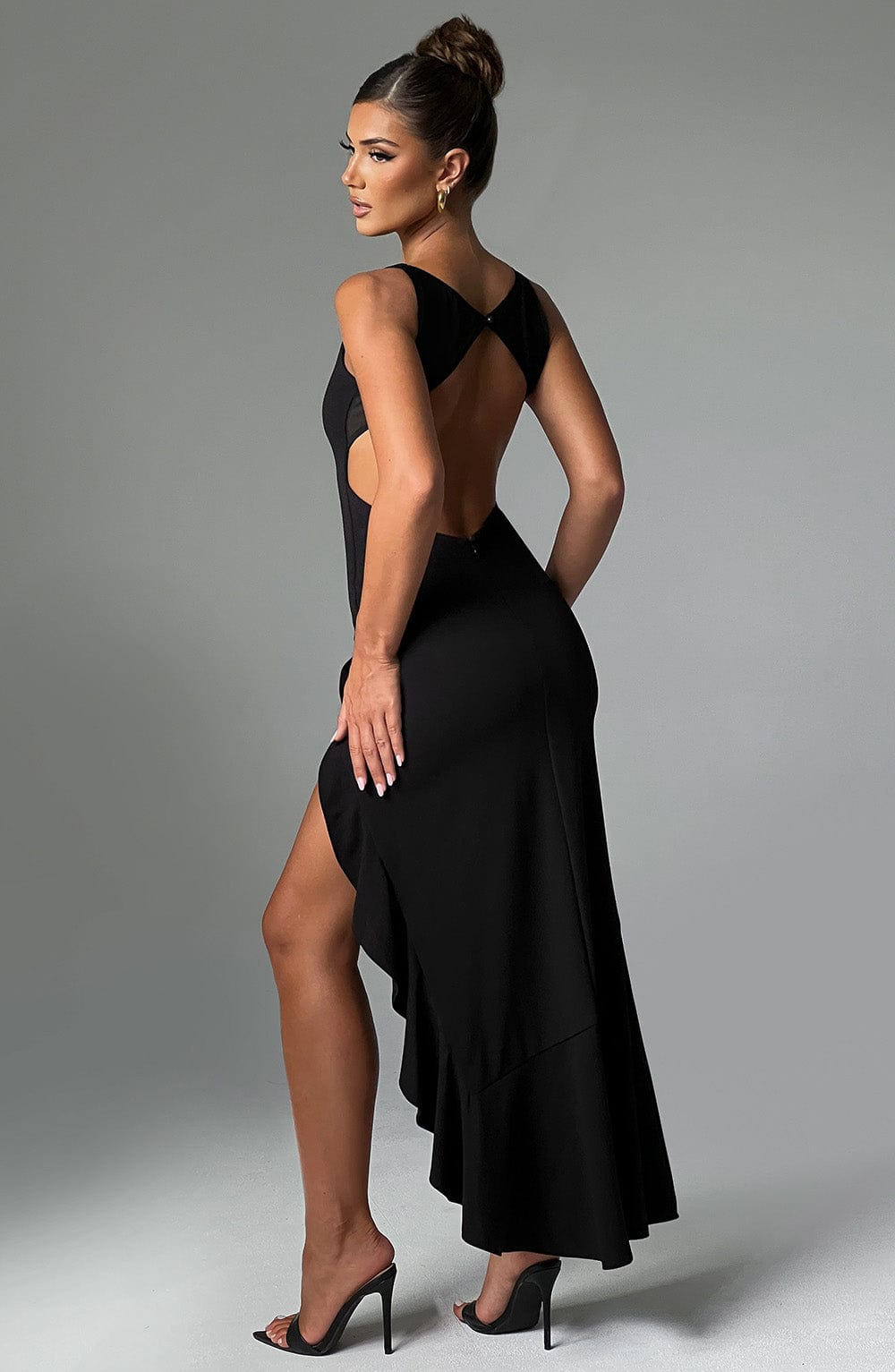 Abito Theadora Maxi Nero