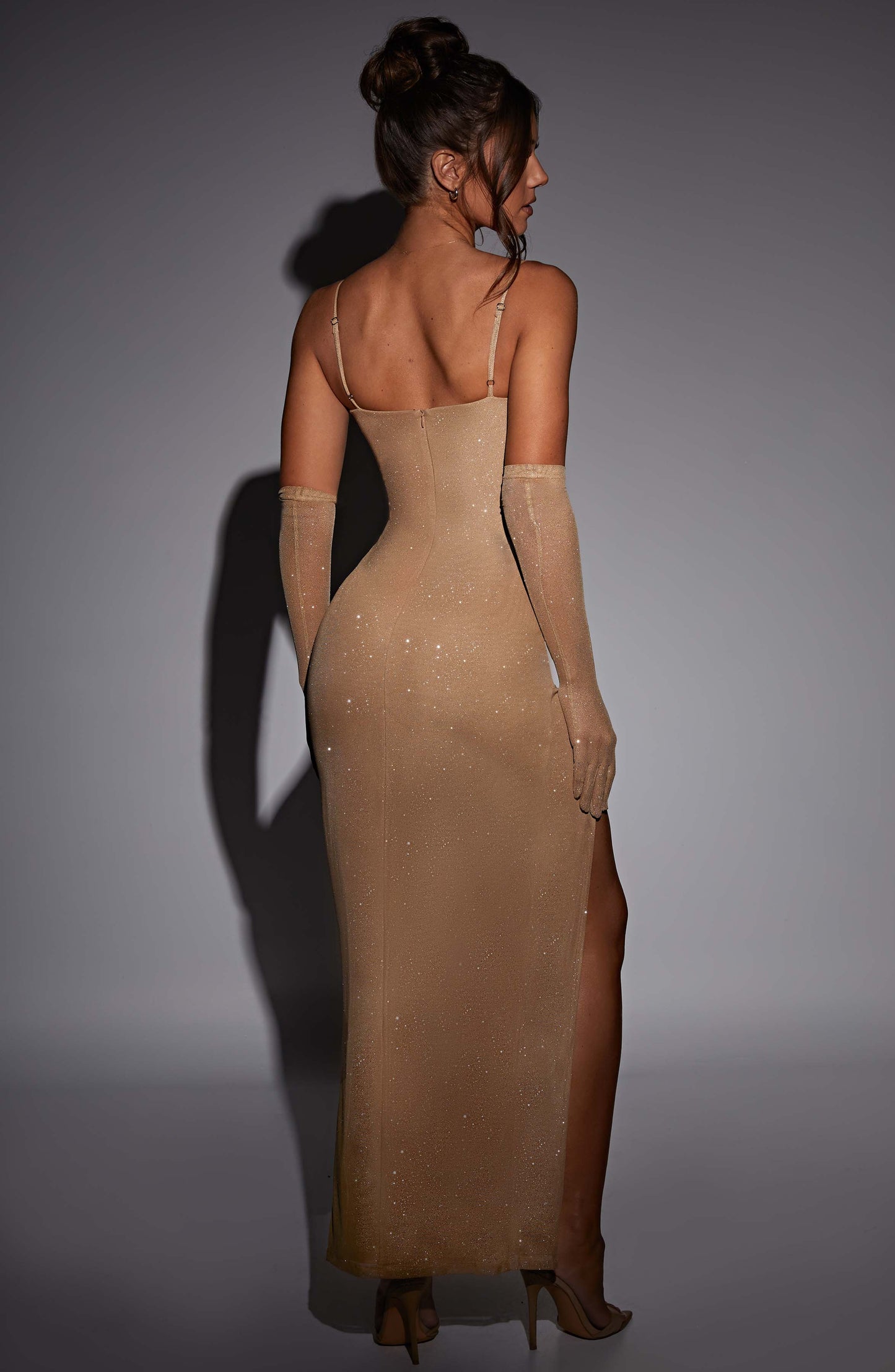 Abito Maxi Trixie - Scintillio Oro