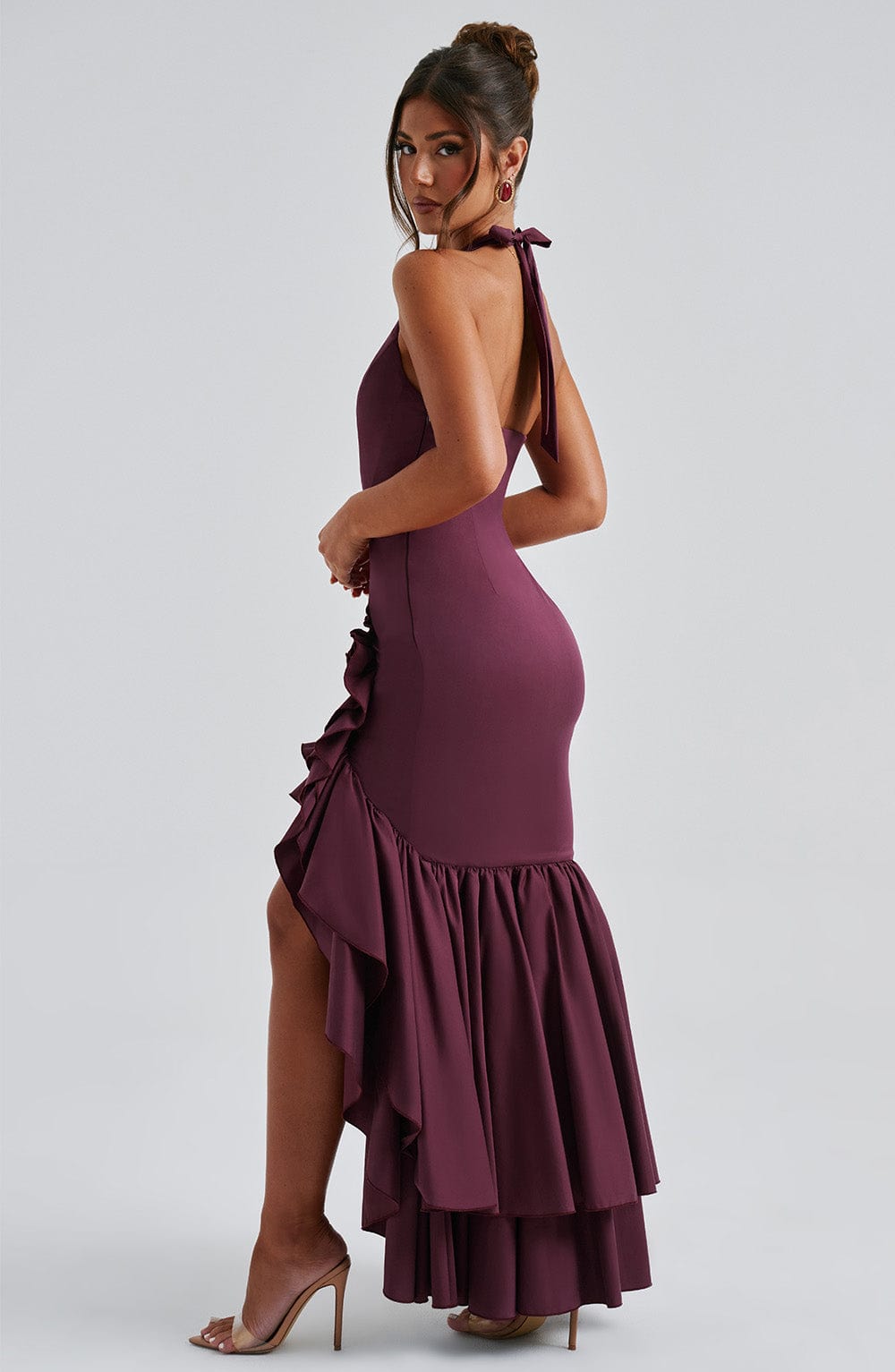 Abito Maxi Cherry Lacquer