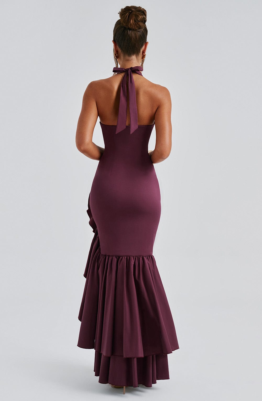 Abito Maxi Cherry Lacquer