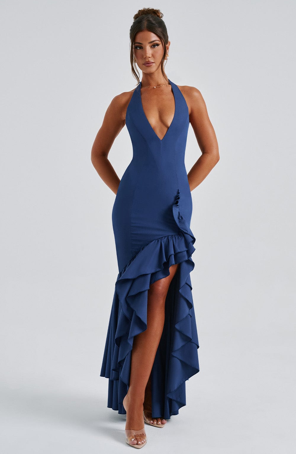 Abito Maxi Veronique Blu