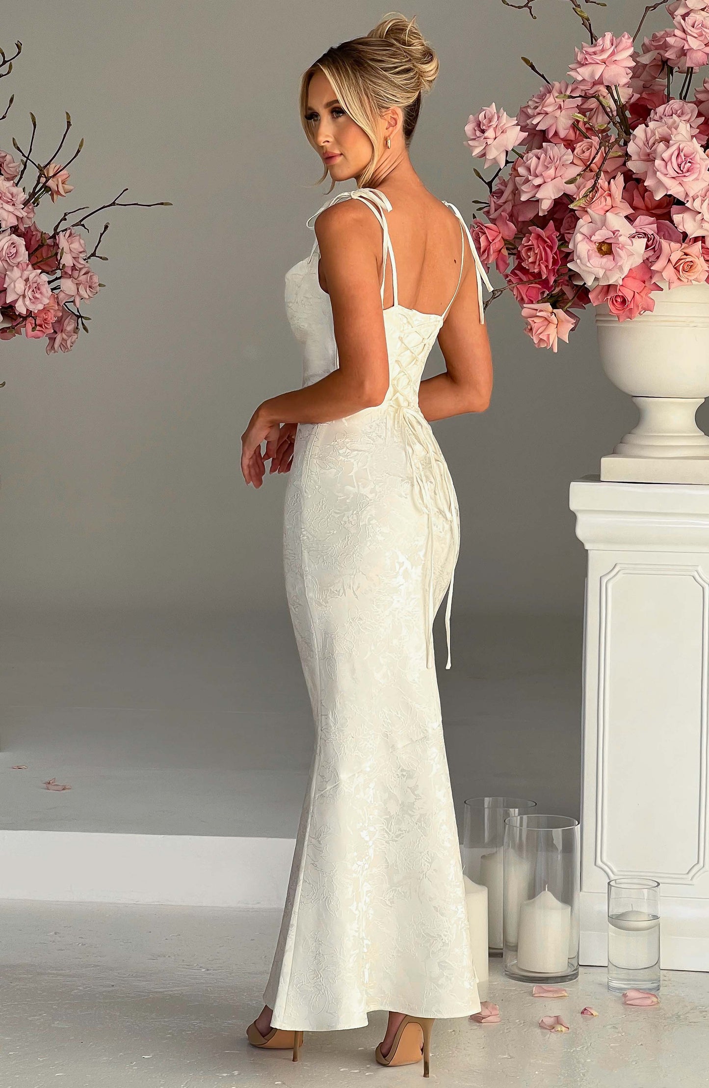 Abito Maxi Whitney Avorio