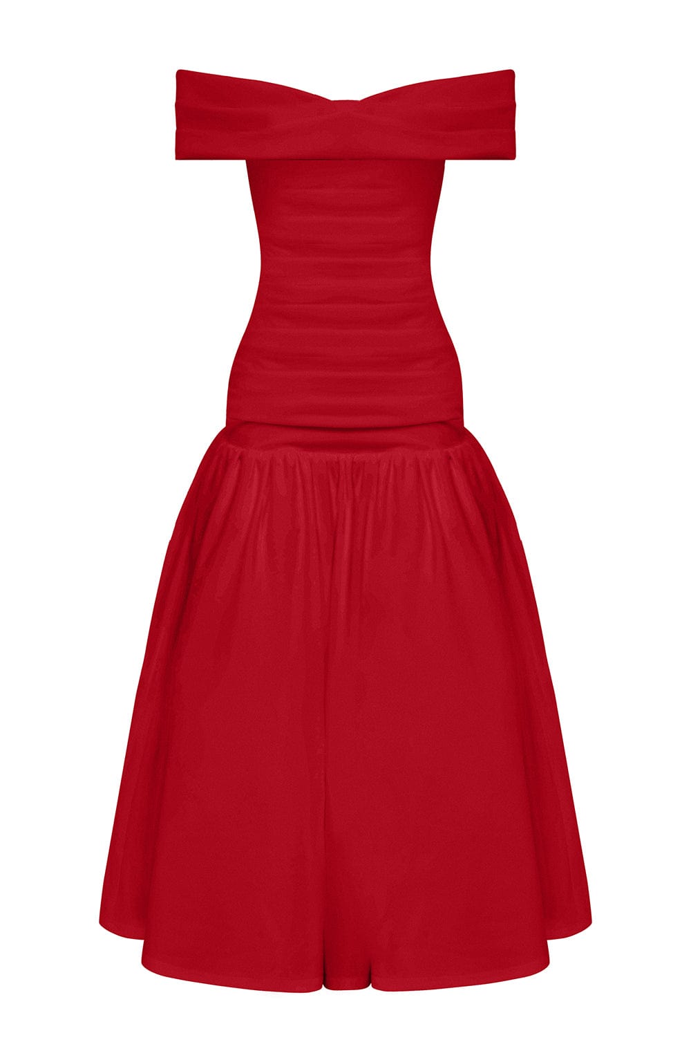 Abito Midaxi Rosso
