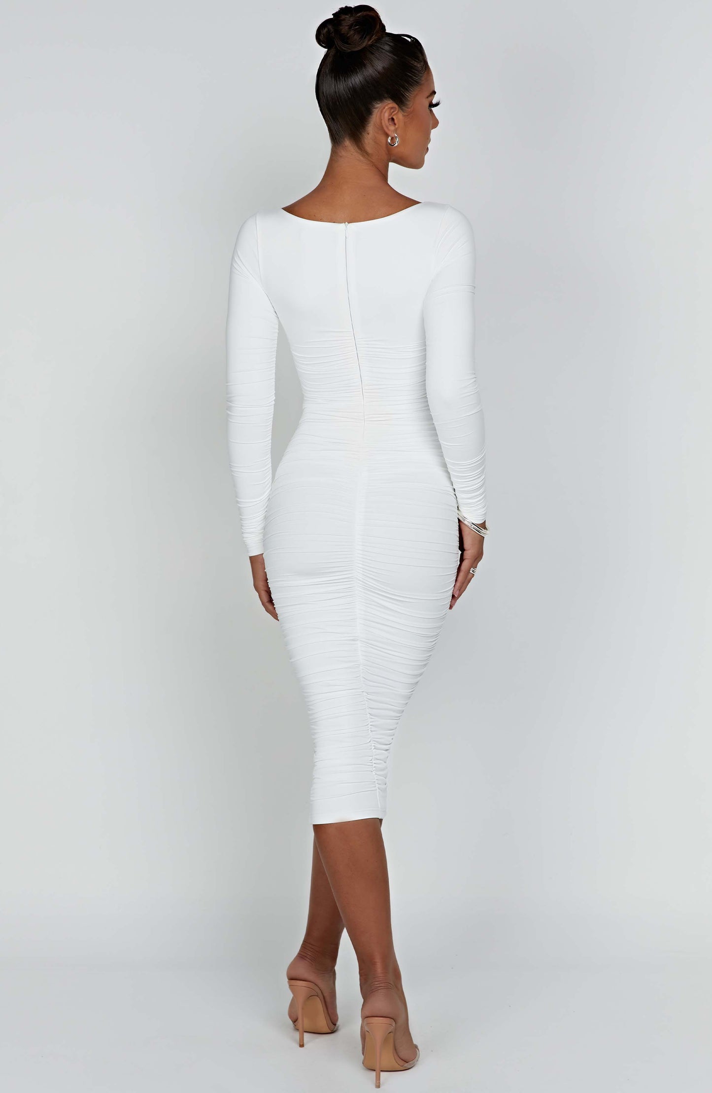 Abito Maxi Bianco Donna