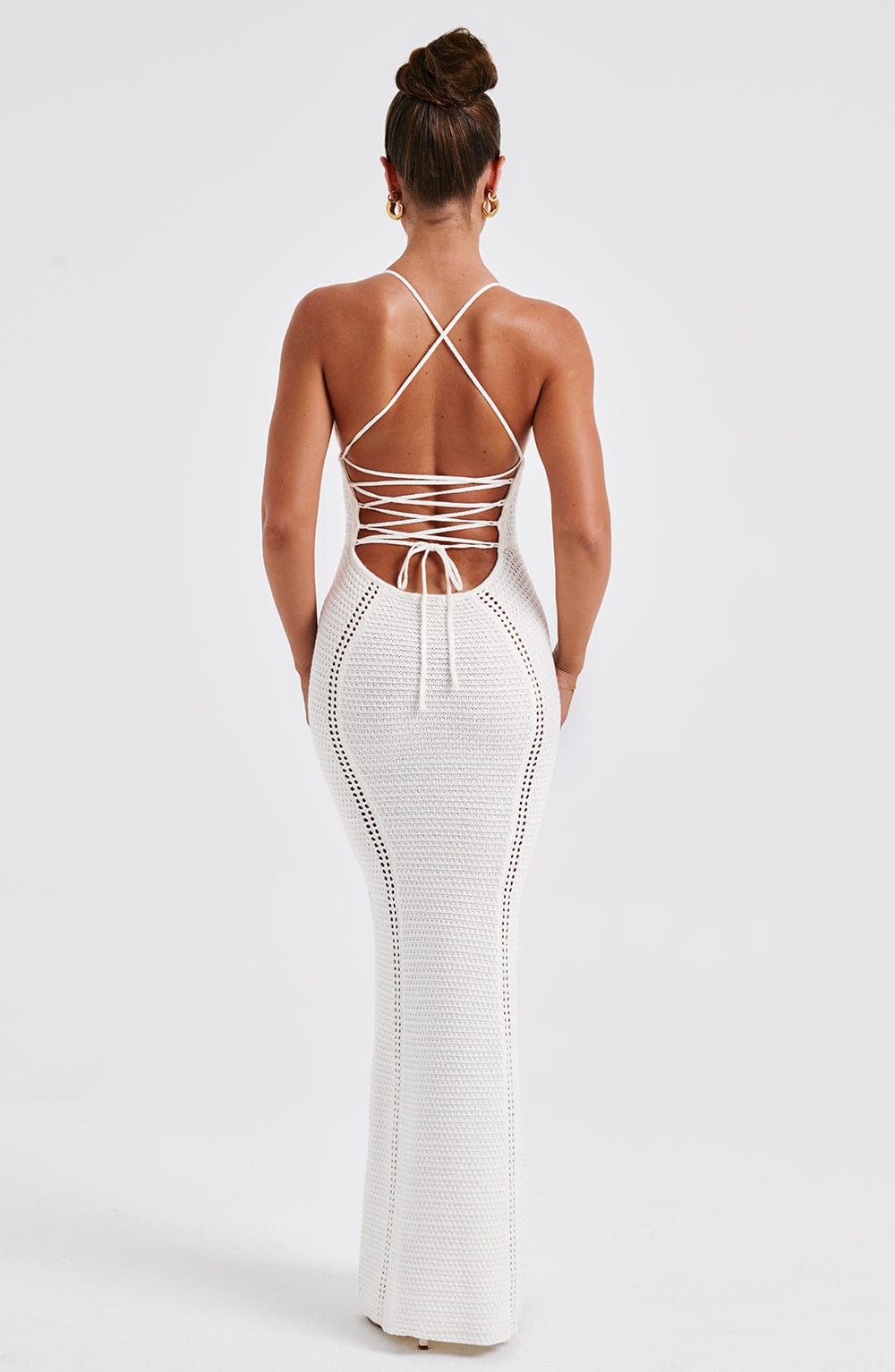 Abito Maxi Bianco da Donna