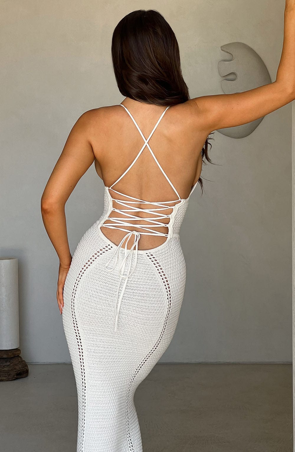 Abito Maxi Bianco da Donna